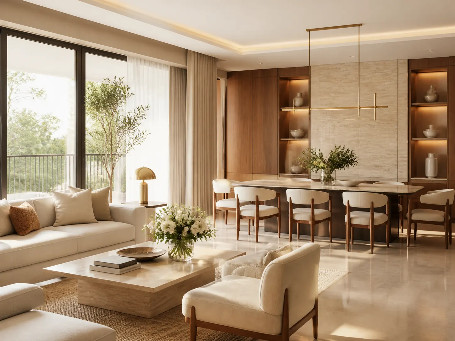 Immaculately completed interior representing on-time delivery